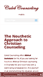 Mobile Screenshot of calebcounseling.org